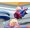 Blue&Red, variant on IGEED Airplane Toy Car Boys and Girls Press Childrens Puzzle Toys, Airplane Modeling Cars for Toddlers 1-3, Press and Go Car Toys,1 pcs