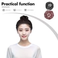 thumbnail image 4 of SHISUYAN 2pcs Handcraft Crochet Net Hat Long Sleeping Hat Hair Protective Hair Protector(Black, , 1pc for Each Color), 4 of 8
