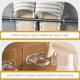 thumbnail image 2 of ColoMX 30 ganchos autoadhesivos para colgar en la pared, transparentes y adhesivos para botellas con pulverizador., 2 of 7