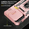 thumbnail image 2 of Dteck Case for Motorola Moto G 5G 2025,Shockproof TPU+PC 360° Kickstand Ring Holder Case Heavy Duty Phone Back Military Grade Protective Cover,Rosegold, 2 of 7