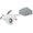 White - Ivory, variant on Nora Lighting NM4-R47030BB M4 4" Wide Canless Adjustable Elbow 3000K Led Recessed Fixture