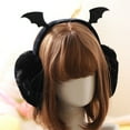 thumbnail image 6 of Sardfxul Windproof Cartoon Demon Wings Shape Earmuff Creative Earwarmer for Teens Winter, 6 of 8