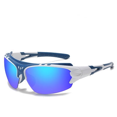 Sports Sunglasses Polarized for Men and Women UV400 Protection TAC Lenses Durable PC Frame High Visibility Strong
