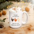 thumbnail image 2 of Cute Chicken Themed Gifts, I googled my symptoms turns out i just needed more chickens, funny Ceramic novelty coffee mugs, Gift Mug for Christmas Thanksgiving Festival,birthday ideas,11oz,15oz Black, 2 of 4