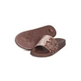 thumbnail image 4 of New Women Nature Breeze Fluff-02 Velvet Open Toe Footbed Flat Sandal, 4 of 5
