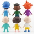 thumbnail image 2 of 6-Piece Friends & Family Figurine Set - 3-Inch Articulated Characters for Kids and Toddlers, 2 of 8
