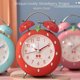 thumbnail image 2 of Strawberry Alarm Clock For Kids, Cute Alarm Clock For Heavy Sleepers With Backlight,loud Twin Bell Alarm Clock For Bedroom Decoration Pink, 2 of 3