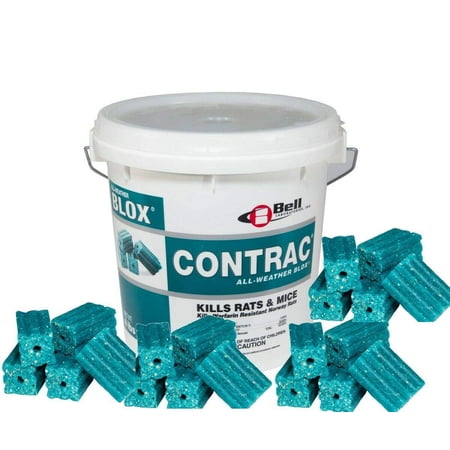 4x4 lbs Contrac Blox Rat & Mice Bait
