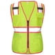 thumbnail image 3 of Chaleco de seguridad MZCYHCSD para mujer, cintura con cordón de alta visibilidad, talla S, 3 of 5