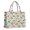 Dinosaur And Volcano, variant on Large Capacity Tote Bag,Dinosaur Pattern with Names Handbag Fashion Luxury Tote Bag,15.7"x13"x 5.1" Inches,Laptop Compatible