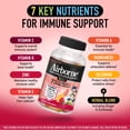 thumbnail image 5 of Airborne Kids 500mg Vitamin C Immune Support Gummies, Multivitamin Supplement, Assorted Fruit Flavor, 21 ct, 5 of 14