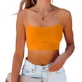 thumbnail image 3 of StSilkitty Crop Sleeveless Camisole for Womens Solid Color Spaghetti Strap Tank Tops Summer Casual Soft Blouses, 3 of 5