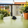 Metal Part Drying Rack PTOOTP Black Metal Manual Crank Lift Handle for Ceiling Clothes Rack ...