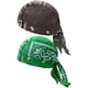 thumbnail image 1 of Forro para casco, viaje, caminata, sombreros piratas, bandana, gorro, pañuelo para la cabeza Verde marrón, 1 of 5