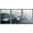 BLACK, variant on wall26 Framed Canvas Print Wall Art Set Aerial View Misty Mountain Range Nature Wilderness Photography Realism Rustic Landscape Colorful Cool for Living Room, Bedroom, Office - 16"x24"x3 Wh