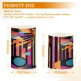 thumbnail image 6 of Yayeee Flameless Candles with Remote Flickering Battery Operated Multi Color Changing, Futuristic Sun, 6 of 7