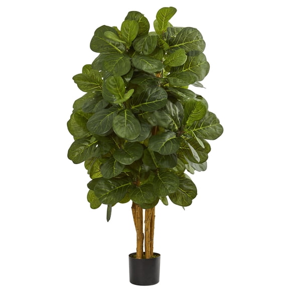 Nearly Natural Fiddle Leaf Fig Artificial Tree-Size:48"