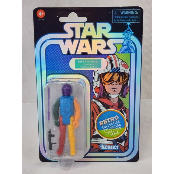 Hasbro Star Wars - Luke Skywalker Snowspeeder - Figurine Retro Coll. 10cm