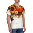 thumbnail image 5 of Rocae Thanksgiving With Autumn for Men's Moisture-Wicking Crew Tee - T-Shirt for Sports, Outdoor Activities, and Casual Wear3X-Large, 5 of 9
