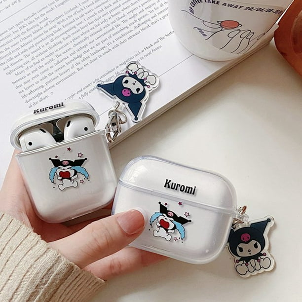 Airpods Pro Case Dibujos animados lindos Transparente Stellalou Hello Kitty Cinnamoroll Pudding dog Estuche de TPU suave Auriculares inalámbricos Funda para Airpods 1/2