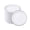 White Silver, variant on 100-Pack Disposable Plastic – Heavy Duty Dessert, Appetizer, Small Cake Plates, Ideal for Wedding, Birthday, Party