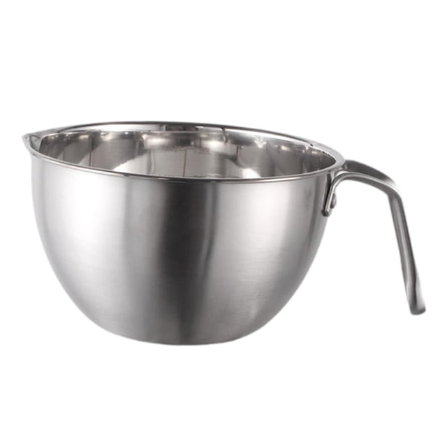 simhoa Candle Melting Boiler Melting Bowl for Candle Making Cooking Pot Stainless Steel ID. 20cm