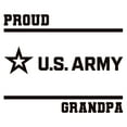 thumbnail image 3 of CafePress - Proud Army Grandpa Black Baseball Jersey - Cotton Baseball Jersey, 3/4 Raglan Sleeve Shirt, 3 of 4
