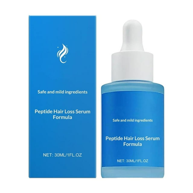 Suero capilar con péptidos de cobre para el cuidado del cabello. Suero capilar con péptidos de cobre avanzados para mujeres y hombres. Consigue un cabello más grueso. 30 ml.