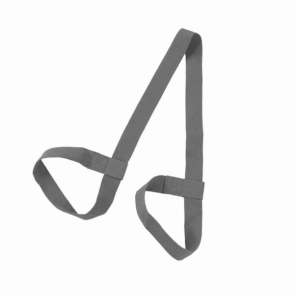 Correa de Esterilla de Yoga Portátil Ajustable, Cinturón Ligero de Algodón Deportivo para Gimnasio