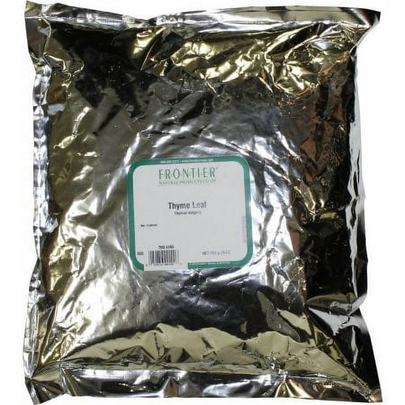 Frontier Herb Thyme Leaf C/S, 1 Lb