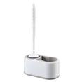 thumbnail image 1 of Escobilla De Inodoro Con Soporte Juego De Limpieza De Inodoro Moderno Juego De Cepillo Y Soporte De Limpieza De Inodoro Resistente Para Baño Baño Hogar Inevent HA027621-02, 1 of 6