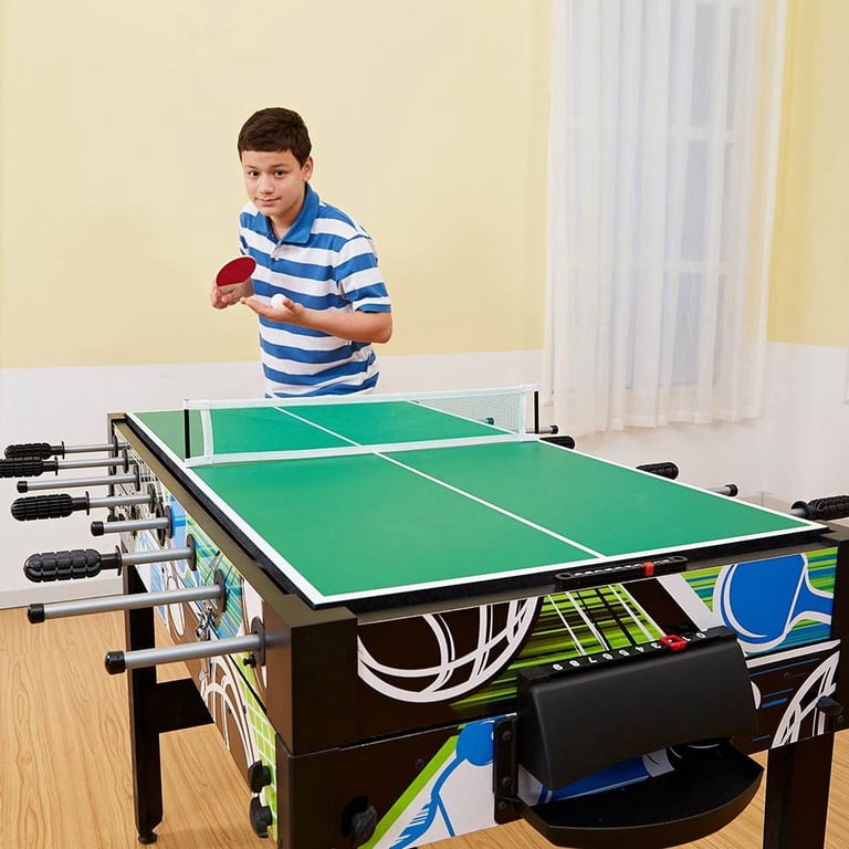 DWE Straight-Play 1〜12 MD Sports, 48 Inch 12 in 1 Combo Game Table, Multi Game Room Table