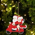 thumbnail image 4 of Colgantes De Motocicleta De Papá Noel, Adornos Colgantes De Navidad Diy Para Decoración De Árbol De Navidad Cateissary HA037930-00, 4 of 6