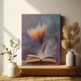 thumbnail image 6 of Qisvanset Flower from Book Canvas Art 15.75x11.81 Inches, 6 of 8