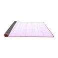 thumbnail image 2 of Ahgly Company Indoor Round Solid Purple Modern Area Rugs, 7' Round, 2 of 4
