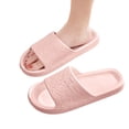 thumbnail image 4 of jiaxiM Slippers for Women Outdoor Non Women's Slides Comfortable Open Toe Thick Cushioned Sole Sofft Sandals for Women for Causal Walking Work Vacation, 4 of 8