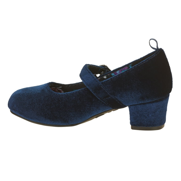 Girls velvet dress shoes outlet