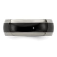 thumbnail image 3 of Edward Mirell  Titanium Black Ti 8mm Band, 3 of 5