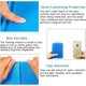 thumbnail image 3 of Folding Camping Mat 2 Pieces Waterproof Mat Outdoor Foldable Foam Mat for Hiking Camping Hiking Park Picnic and Beach, Army Green, 3 of 5