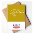 thumbnail image 1 of English Language Culture Common Sense Love Happy Birthday Greeting Cards Envelopes Blank, 1 of 3