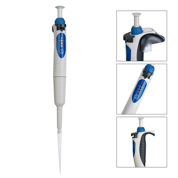 Transfer Pipette Micro Pipette Manual Pipette A1000 Micro Transfer Pipette Manual Adjustable Single Channel Pipette Pipet Pipettor 100-1000μl