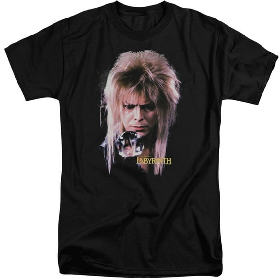 Labyrinth Goblin King S/S Adult Tall Black