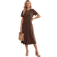 thumbnail image 1 of Vestido De Mujer Midi Casual Stretch Para Diario Y Salida, 1 of 5