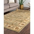 thumbnail image 3 of Rugs.com Aditi Collection Rug – 10' 6 x 16' 5 Green Low Rug Perfect For Living Rooms, Large Dining Rooms, Open Floorplans, 3 of 9