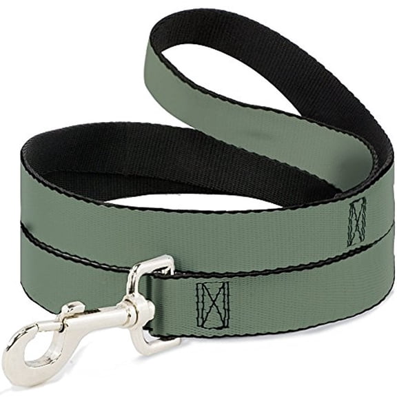 buckle-down dl-w31112 khaki green dog leash