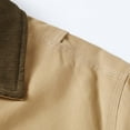 thumbnail image 6 of Men's Retro Casual Jacket Loose Fit Structured Outerwear With Multiple Pockets For Daily Winter Wear Neutral Tone Design, 6 of 9