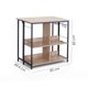 thumbnail image 2 of Ilios Innova | Barra de Cocina Multifuncional con Soporte para Copas, Diseño Industrial con Estructura Metálica y Repisas de MDF con Melamina, 2 of 9