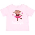 thumbnail image 3 of Inktastic Mema Girl Ballerina Monkey Girls Toddler T-Shirt, 3 of 5