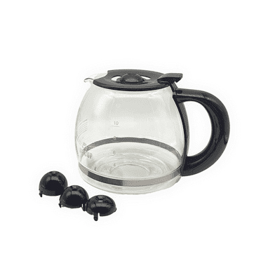 12-Cup Borosilicate Glass Coffee Decanters Compatible with Black Decker Coffee Maker
