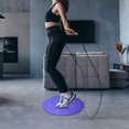 thumbnail image 2 of Mute Pad Wear-resistant Ultra Soft Thicken Non-slip Shock Absorption Soundproofing TPE Cordless Ball Jump Rope Fitness Cushioning Mat for Beginner, 2 of 7